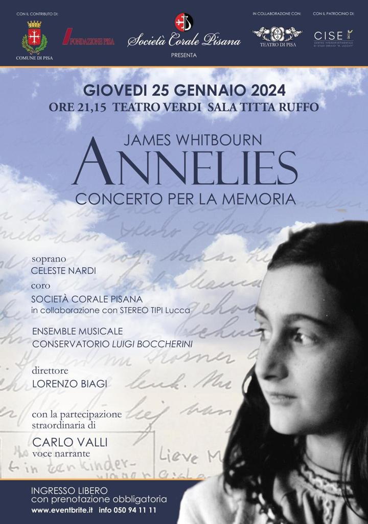 Annelies – Concerto per la Memoria