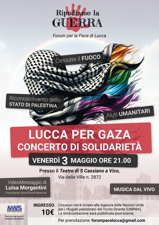 Lucca per Gaza